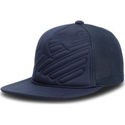 Czapka z daszkiem EMPORIO ARMANI - 627506 8A556 00035 Blue. Niebieskie czapki męskie Emporio Armani, bez wzorów, z elastanu. W wyprzedaży za 219,00 zł.