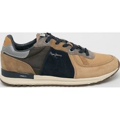 Pepe Jeans - Buty Tinker Pro. Sneakersy męskie Pepe Jeans, z jeansu, na sznurówki. W wyprzedaży za 299,90 zł.