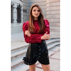 Czarna Spódnica Nicole - Limited Edition. Czarne spódniczki damskie other, s, bez wzorów, mini, dopasowane. Za 229,99 zł.