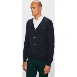 Polo Ralph Lauren - Sweter. Niebieskie swetry męskie Polo Ralph Lauren, xl, bez wzorów, z bawełny. W wyprzedaży za 579,90 zł.