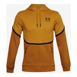 Under Armour Rival Fleece AMP Bluza Żółty. Żółte bluzy męskie Under Armour, m, z nadrukiem, z bawełny, bez kołnierzyka, bez rękawów, bez kaptura. Za 343,95 zł.