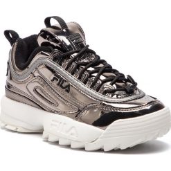 Sneakersy FILA - Disruptor M Low Wmn 1010441.04X Gun Metal. Szare półbuty damskie Fila, ze skóry ekologicznej. W wyprzedaży za 469,00 zł.
