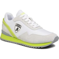 Sneakersy LAMBORGHINI - E0XVBSA1 71469 829. Białe sneakersy męskie Lamborghini, bez zapięcia. W wyprzedaży za 439,00 zł.