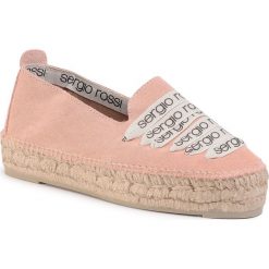 Espadryle MANEBI - A84590-MFN975-5903 Light Rose. Różowe espadryle damskie Manebi, bez wzorów, ze skóry, bez obcasa. W wyprzedaży za 589,00 zł.