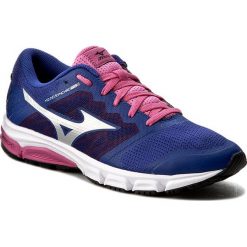 Buty MIZUNO - Synchro Md 2 J1GF171803 Granatowy. Niebieskie buty damskie do biegania marki Mizuno, ze skóry ekologicznej. W wyprzedaży za 249,00 zł.