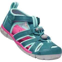 Keen Sandały Dziecięce Seacamp Ii Cnx C-Lagoon/Pink Us 8 (Eu 24). Różowe sandały dziewczęce Keen, z materiału, bez zapięcia. Za 265,00 zł.