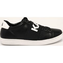 Karl Lagerfeld - Buty skórzane. Czarne buty sportowe damskie KARL LAGERFELD, ze skóry. W wyprzedaży za 539,90 zł.