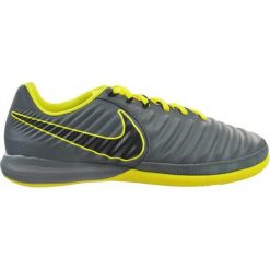 Buty halowe Nike Tiempo Lunar Legend X 7 Pro Ic M AH7246-070. Szare buty sportowe męskie Nike, ze skóry, bez zapięcia, do piłki nożnej. W wyprzedaży za 359,00 zł.