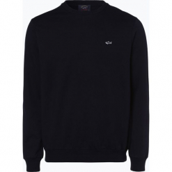 Paul & Shark - Męska bluza nierozpinana, niebieski. Niebieskie bluzy męskie rozpinane Paul & Shark, m, z aplikacjami, z bawełny. Za 729,95 zł.