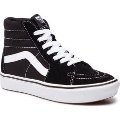 Sneakersy VANS - Comfycush Sk8-Hi VN0A3WMBVNE1 (Classic) Black/True Whit. Czarne półbuty damskie Vans, ze skóry. W wyprzedaży za 299,00 zł.