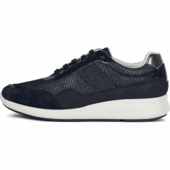 Geox tenisówki damskie Ophira D021CB 0EWAF 39 ciemnoniebieskie. Niebieskie buty sportowe damskie Geox, bez wzorów, sportowe, tenisowe. Za 349,00 zł.
