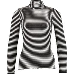 Swetry klasyczne damskie: Rosemunde REGULAR ROLLER NECK Sweter black/ivory