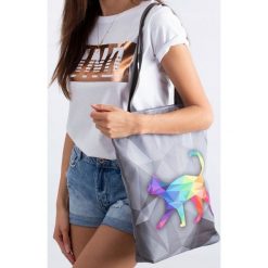 Torebka damska shopper bag Lorenti Sunny Bold 044 - Szary. Szare torby damskie na zakupy LORENTI, biznesowe. Za 74,99 zł.