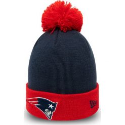 New Era - Czapka. Szare czapki damskie New Era, bez wzorów, z dzianiny. Za 119,90 zł.