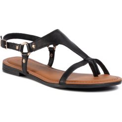 Sandały LASOCKI - RST-ARENA-06 Black. Czarne klapki damskie Lasocki, bez wzorów, ze skóry, bez obcasa, na obcasie. Za 99,99 zł.