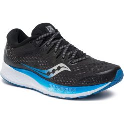 Buty SAUCONY - Ride Iso 2 S20514-2 Blk/Blu. Czarne buty sportowe męskie Saucony, z tworzywa sztucznego, bez zapięcia, do biegania. Za 579,00 zł.