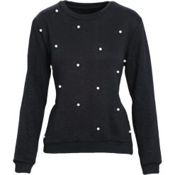 Czarna Bluza One Pearl. Czarne bluzy sportowe damskie Born2be, na jesień, l. Za 44,99 zł.