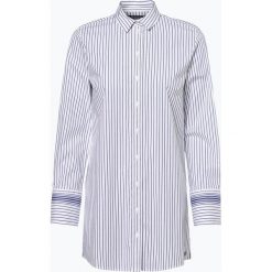 Marc O'Polo - Bluzka damska, niebieski. Niebieskie bluzki damskie Marc O'Polo, bez wzorów, polo, bez rękawów. Za 429,95 zł.