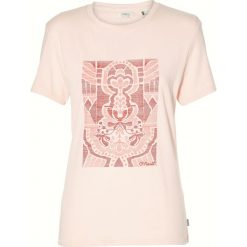 O'Neill Valley Koszulka Beżowy. Brązowe koszulki damskie O'Neill, xs, z nadrukiem, z bawełny, bez kołnierzyka, z krótkim rękawem. Za 94,95 zł.