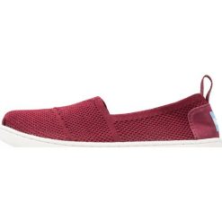 Creepersy damskie: TOMS Półbuty wsuwane burgundy