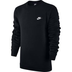 Bluzka Nike NSW Crew Fleece Club (804340-010). Czarne bluzy męskie marki Nike, m. Za 169,99 zł.