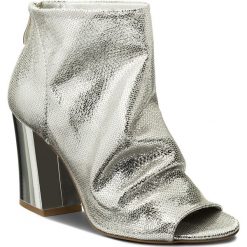 Buty zimowe damskie: Botki ROBERTO – 613 Srebro Oczka