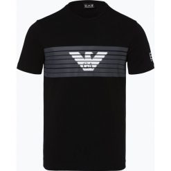 EA7 Emporio Armani - T-shirt męski, czarny. Czarne t-shirty męskie marki EA7 Emporio Armani, m. Za 329,95 zł.