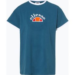 Ellesse - T-shirt damski, niebieski. Niebieskie t-shirty damskie marki Ellesse, l, z haftami, bez kołnierzyka. Za 129,95 zł.