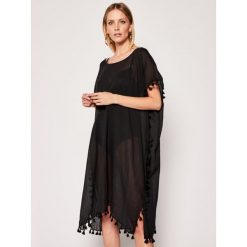 Sukienka plażowa Seafolly Amnesia 53638. Białe sukienki damskie Seafolly, na plażę, bez wzorów, z bawełny, bez kołnierzyka, bez rękawów. Za 279,00 zł.