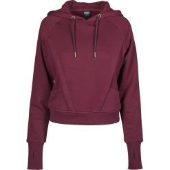 Urban Classics Ladies Thumb Hole Hoody Bluza z kapturem damska czerwony (Wine Red). Czerwone bluzy rozpinane damskie Urban Classics, xs, z kapturem. Za 144,90 zł.