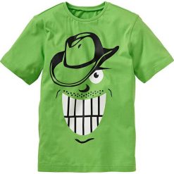 Odzież dziecięca: T-shirt bonprix jaskrawy zielony