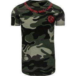 T-shirty męskie z nadrukiem: T-shirt męski z nadrukiem woodland camo (rx1994)