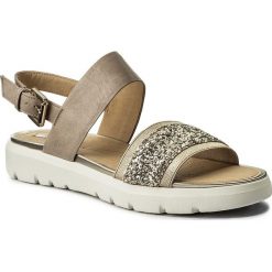 Sandały damskie: Sandały GEOX – D Amalitha G D827WG 0LSEW C5379 Beige/Lt Gold