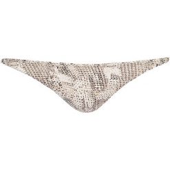 Bikini: Figi bikini " Sun Dappled Decadence" w kolorze biało-brązowym