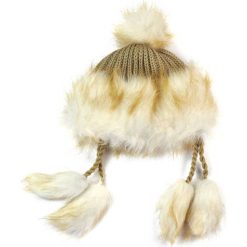 Czapka damska Wschodnia elegancja beżowa. Brązowe czapki zimowe damskie Art of Polo. Za 38,41 zł.