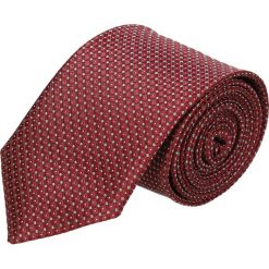 Krawaty męskie: krawat platinum bordo classic 218