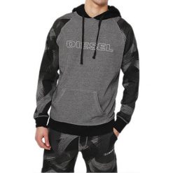 Diesel Męska bluza z kapturem 00SPXP-IAUN-96X (rozmiar XL). Bluzy męskie Diesel, xl, z nadrukiem, z kapturem, bez rękawów, z kapturem. W wyprzedaży za 233,00 zł.