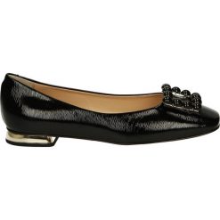 Baleriny damskie: Baleriny – 1638 SAF NERO