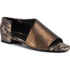 Półbuty GEOX - D Wistrey S. A D724HA 0KY07 C0202 Brown/Black. Pomarańczowe półbuty damskie Geox, bez wzorów, ze skóry, bez obcasa, na płaskiej podeszwie, bez zapięcia. Za 499,00 zł.