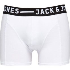 Jack & Jones - Bokserki Sense Trunks Noos. Szare bokserki męskie Jack & Jones, z bawełny. Za 59,90 zł.
