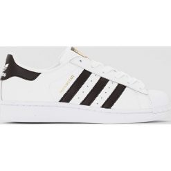 Trampki superstar J. Szare buty dziewczęce sportowe adidas Originals, z materiału. Za 377,96 zł.