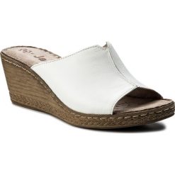 Chodaki damskie: Klapki JANA - 8-27210-20 White 100