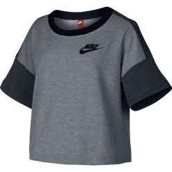 Topy sportowe damskie: koszulka sportowa damska NIKE RALLY PLUS SHORTSLEEVE CREW / 728225-100