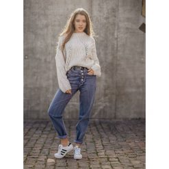 SPODNIE BOYFRIEND ALEX. Spodnie damskie Fanaberia.com, s, z jeansu, z podwyższonym stanem. Za 129,00 zł.