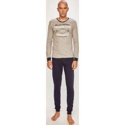Henderson - Piżama. Czarne piżamy męskie Henderson, xl, z nadrukiem, z bawełny, bez rękawów. W wyprzedaży za 69,90 zł.
