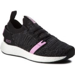 Sneakersy PUMA - Ngry Neko Engineer Knit Wns 191094 01 Puma Black/Iron Gate/Orchid. Czarne półbuty damskie Puma, ze skóry ekologicznej. W wyprzedaży za 239,99 zł.