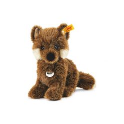 Steiff Maskotka Mały lis Fuxy 18 cm - brązowy. Brązowe przytulanki i maskotki Steiff, z materiału. Za 146,00 zł.
