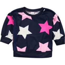 Bluza w kolorze granatowym. Niebieskie bluzy niemowlęce Gap Kids, bez wzorów, z weluru, bez rękawów, bez kaptura. W wyprzedaży za 82,95 zł.