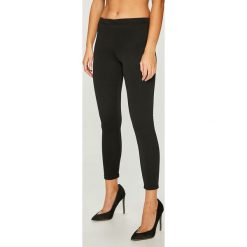 Answear - Legginsy. Czarne legginsy marki ANSWEAR, s, z elastanu. Za 89,90 zł.