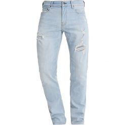 Hollister Co. Jeansy Slim Fit light destroy. Szare rurki męskie Hollister Co. Za 229,00 zł.